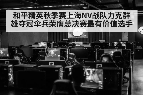 和平精英秋季赛上海NV战队力克群雄夺冠伞兵荣膺总决赛最有价值选手